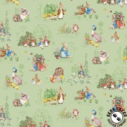 Riley Blake Designs Peter Rabbit and Friends Characters Fern Riley Blake Designs Peter Rabbit and Friends Characters Fern