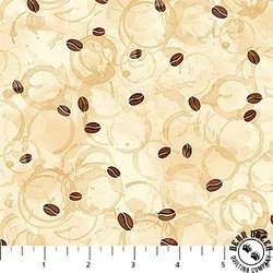 Northcott Barista Beans Ochre