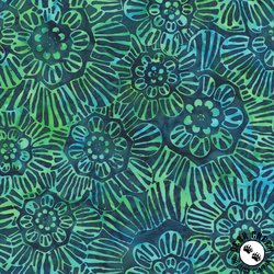 Anthology Fabrics Etch Batik Poseidon