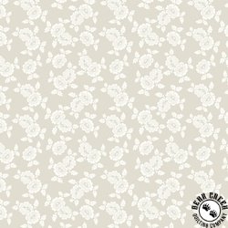Wilmington Prints Blushing Blooms Dotted Floral Beige