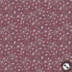 P&B Textiles Meadow At Dusk Swirl Allover Burgundy