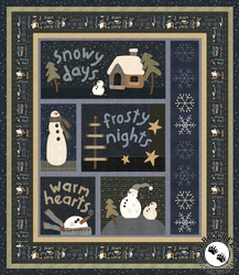 Snowy Days and Frosty Nights Star Gazers Free Quilt Pattern