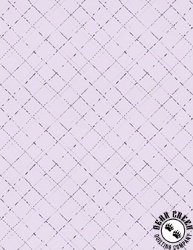 Wilmington Prints Au Naturel Diagonal Plaid Purple