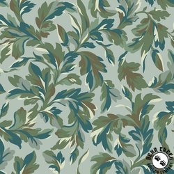 Maywood Studio Willoughby Leaves Blue Maywood Studio Willoughby Leaves Blue