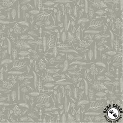Windham Fabrics Enchanted Woods Forest Pickings Grey