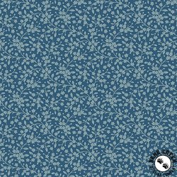 Andover Fabrics Petite Beehive Petite Petals Cobalt