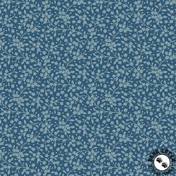 Andover Fabrics Petite Beehive Petite Petals Cobalt