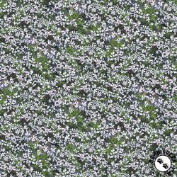 P&B Textiles Spring Mill White Flower Field Green/White