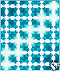 Kona Cotton Solids 365 - Waves Free Quilt Pattern
