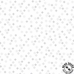 Andover Fabrics Conway Cottage Plus Point White Andover Fabrics Conway Cottage Plus Point White