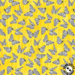 Windham Fabrics Tulip Fields Float and Flutter Yellow