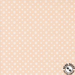 Moda Cottage Charm Dots Houses Whipped Peach Moda Cottage Charm Dots Houses Whipped Peach