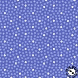 Lewis and Irene Fabrics Glow Fairies Tiny Daisy Periwinkle Lewis and Irene Fabrics Glow Fairies Tiny Daisy Periwinkle