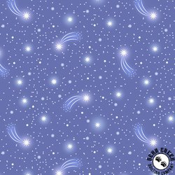 Lewis and Irene Fabrics Glow Fairies Starry Sky Dusk Lewis and Irene Fabrics Glow Fairies Starry Sky Dusk