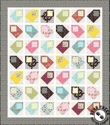 Lori's Art Garden - Mail Day Black Free Quilt Pattern