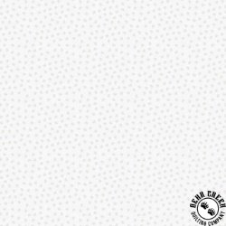 Lewis and Irene Fabrics Tiny Tonals Tiny Dotty Floral White on White