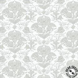 Cloud9 Fabrics Gentle Whispers Magnolia Reverie White/Gray