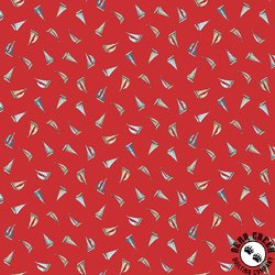 Andover Fabrics High Tide Sail Away Red