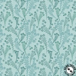 Andover Fabrics Lush Sprigs Sea Foam