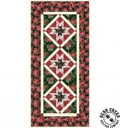 Holiday Greetings Poinsettia Delight Runner Free Quilt Pattern Holiday Greetings Poinsettia Delight Runner Free Quilt Pattern