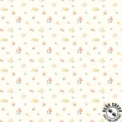 Riley Blake Designs New Beginnings Sweet Peas Cream Riley Blake Designs New Beginnings Sweet Peas Cream
