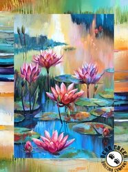 Northcott Lotus Panel