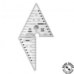 Creative Grids Two Peaks in One Triangle Quilt Ruler