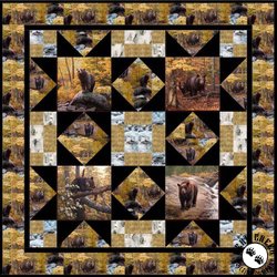 North American Wildlife Bear Free Quilt Pattern