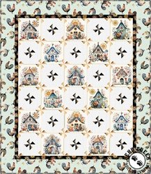 Poultry and Pinwheels Quilt Pattern