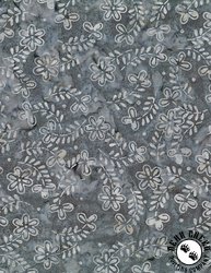 Wilmington Prints Starlight Batiks Daisies Gray/Cream Wilmington Prints Starlight Batiks Daisies Gray/Cream