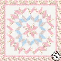 Eaton Place Floral Kaleidoscope (Pink) Free Quilt Pattern Eaton Place Floral Kaleidoscope (Pink) Free Quilt Pattern
