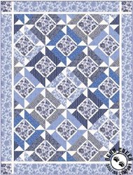 The Drawing Room My Blue Heaven Free Quilt Pattern