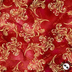 Blank Quilting Alabaster Wings Swirls Ruby Blank Quilting Alabaster Wings Swirls Ruby