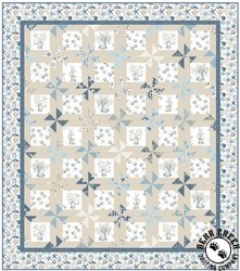 Blue Escape Coastal Free Quilt Pattern Blue Escape Coastal Free Quilt Pattern