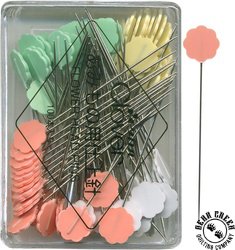 Clover Flower Head Pins - ASSORTED