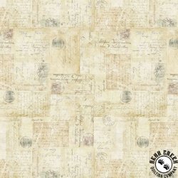 Clothworks Harmony Postcards Dark Butter