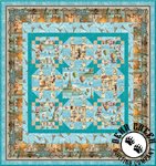 Le Cafe Free Quilt Pattern by Wilmington Prints