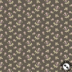 Andover Fabrics Wildflower Cottage Scatter Garden Charcoal