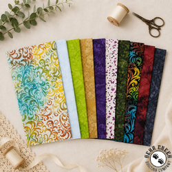 Batik #6 Extra Wide Strip Bundle