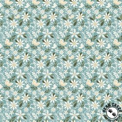 Riley Blake Designs Juju's Petals Dance Teal Riley Blake Designs Juju's Petals Dance Teal