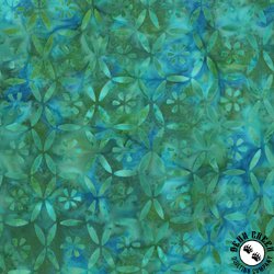 Anthology Fabrics Fantasia Batik Patchwork Jade