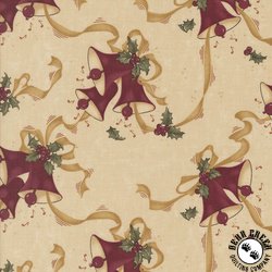 Moda A Vintage Christmas  Bells Tan