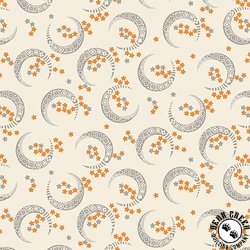 Andover Fabrics Midnight Moon Crescent Moon Dawn