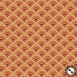 Andover Fabrics Luxe Scallop Rust Andover Fabrics Luxe Scallop Rust