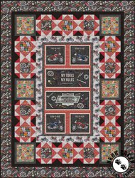 My Tools My Rules II Free Quilt Pattern