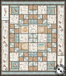 Sand and Sea Free Quilt Pattern by Wilmington Prints Sand and Sea Free Quilt Pattern by Wilmington Prints