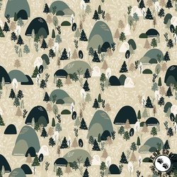Riley Blake Designs Let's Wander Mountain Music Stone Riley Blake Designs Let's Wander Mountain Music Stone