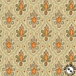 Andover Fabrics Autumn Woods Cornucopia Cream Andover Fabrics Autumn Woods Cornucopia Cream