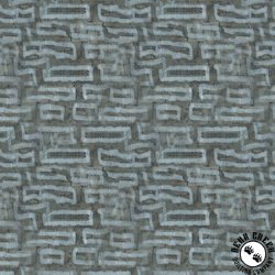 P&B Textiles Still Life Geo Rectangles Slate Blue P&B Textiles Still Life Geo Rectangles Slate Blue