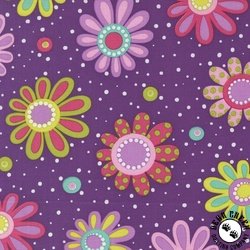 Moda Pick Me Flower Power Grape Moda Pick Me Flower Power Grape